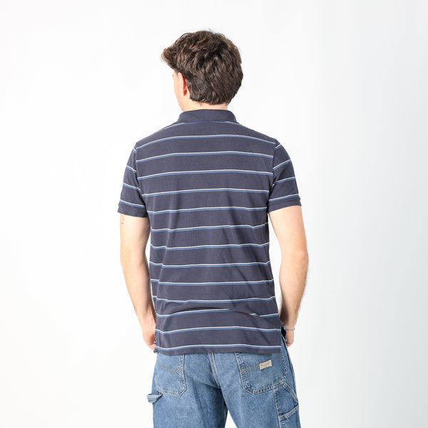 Navy Blue 90s Polo Ralph Lauren T-Shirt (M)